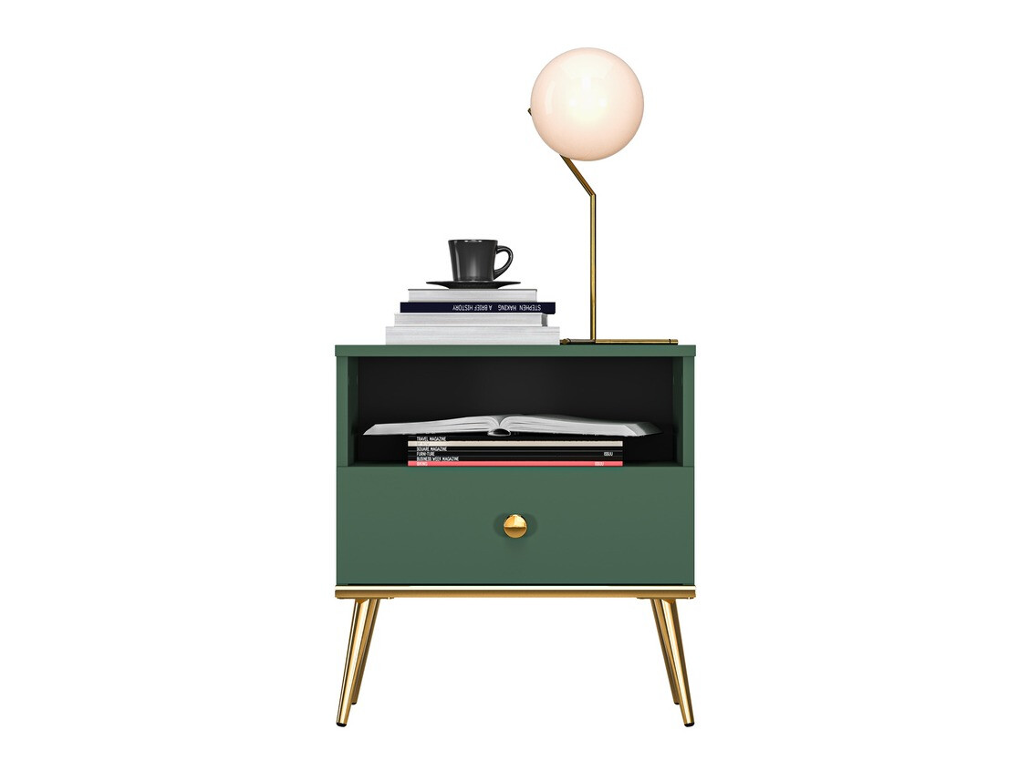 Naktsgaldiņš Flonovu 105 (Tumši zaļš + Zelta)