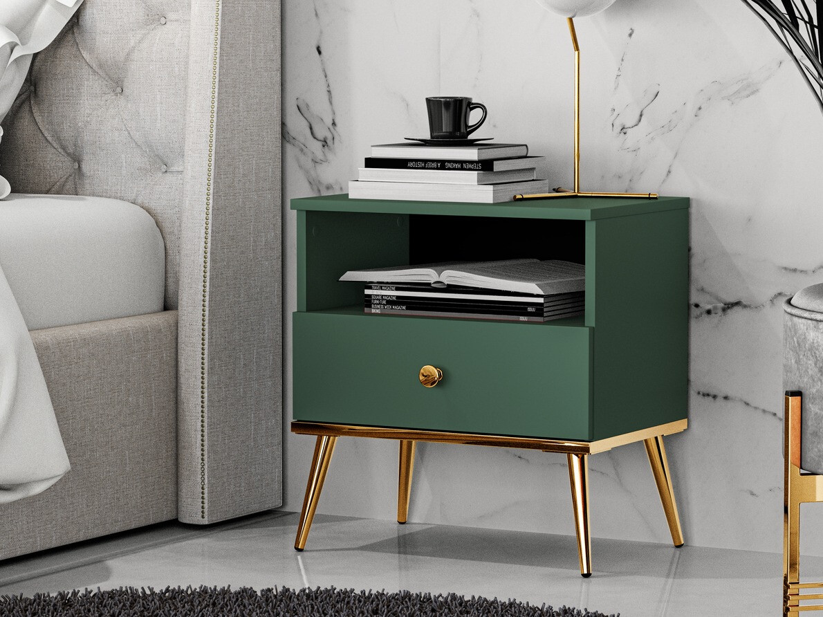 Naktsgaldiņš Flonovu 105 (Tumši zaļš + Zelta)