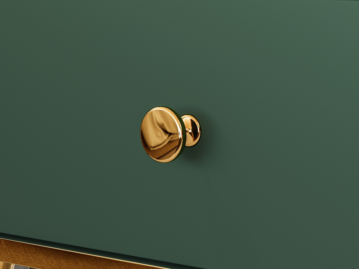 Naktsgaldiņš Flonovu 105 (Tumši zaļš + Zelta)