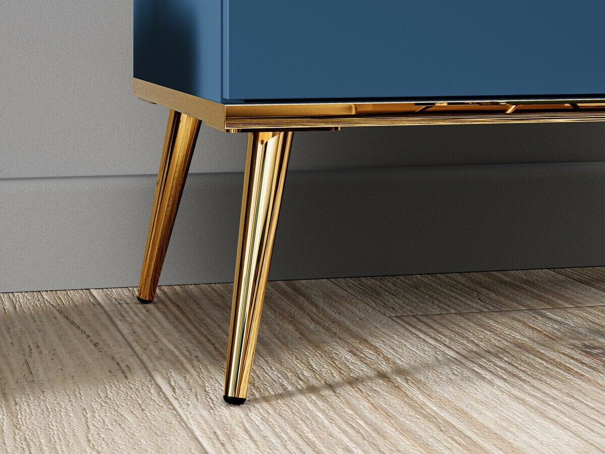 Plaukts Flonovu 100 (Tumši zils + Zelta)