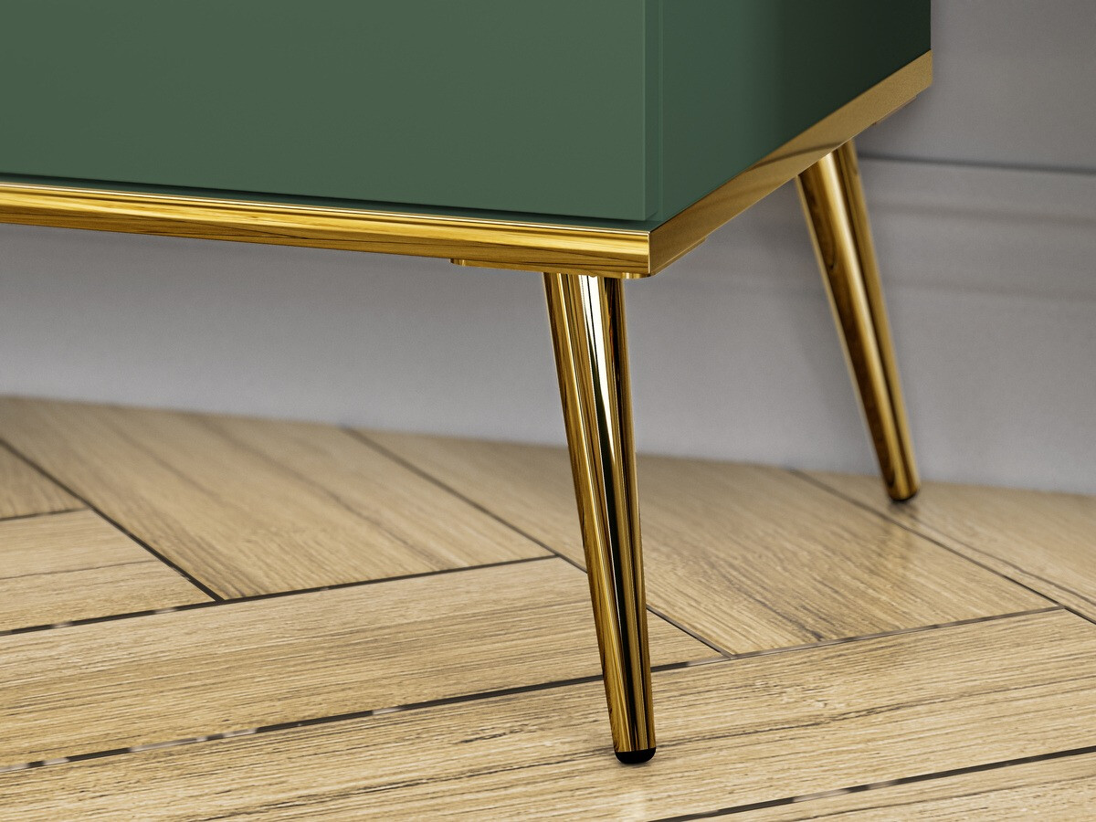 Plaukts Flonovu 101 (Tumši zaļš + Zelta)