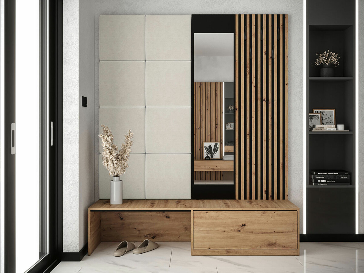 Прихожая Hartford 322 (Artisan дуб + Manila 02)