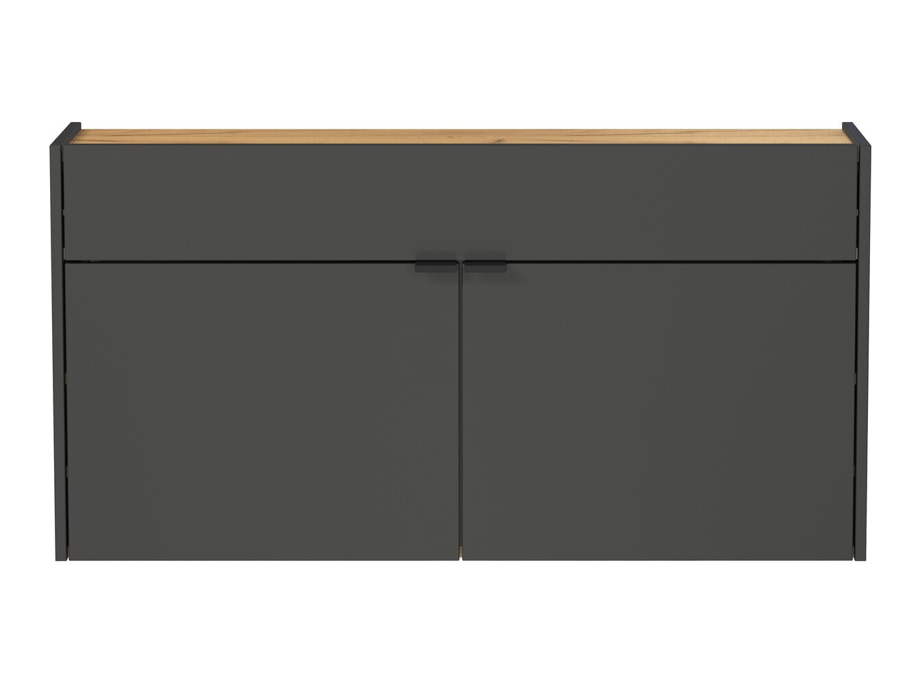 Apavu plaukts Cirsale 102 (Grafīts + Navarra ozols)