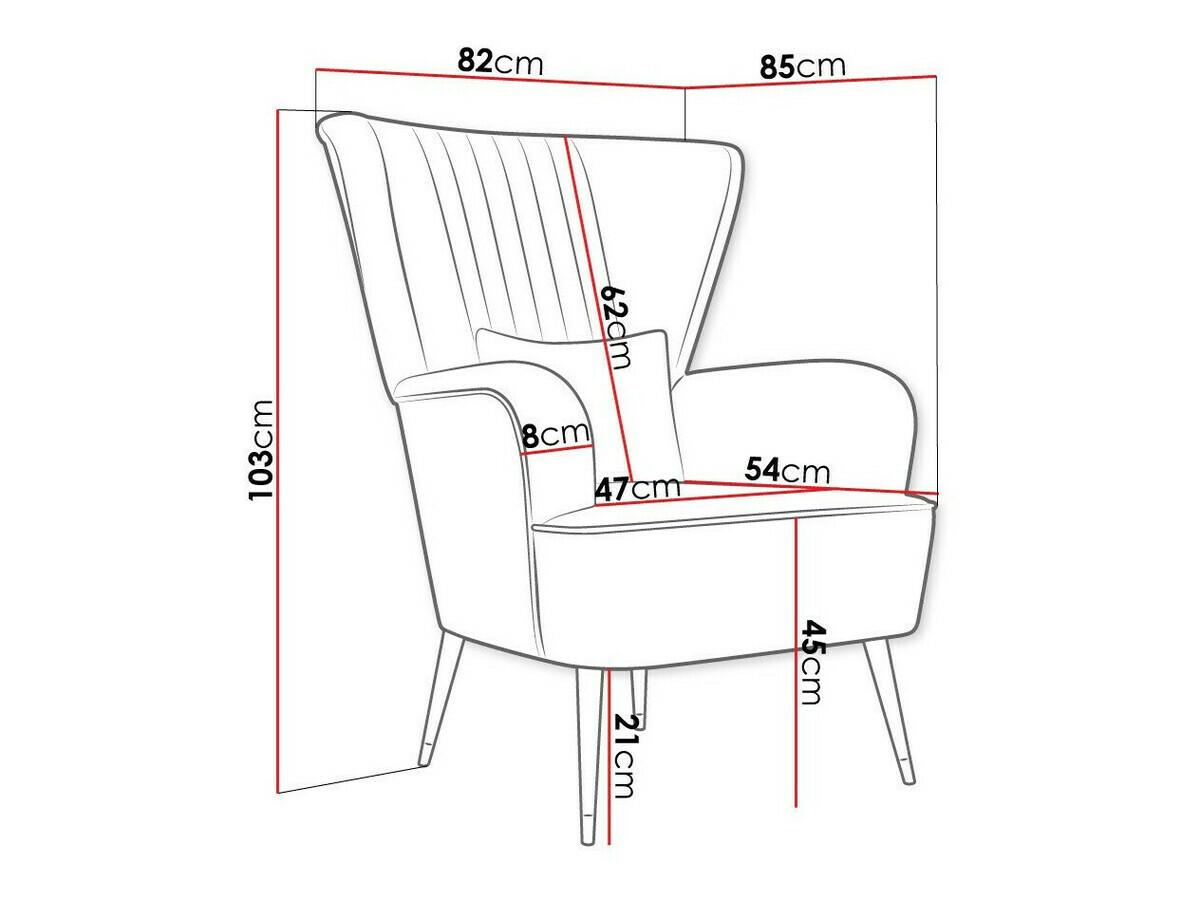 Krēsls Orem 111 (Magic Velvet 2225)