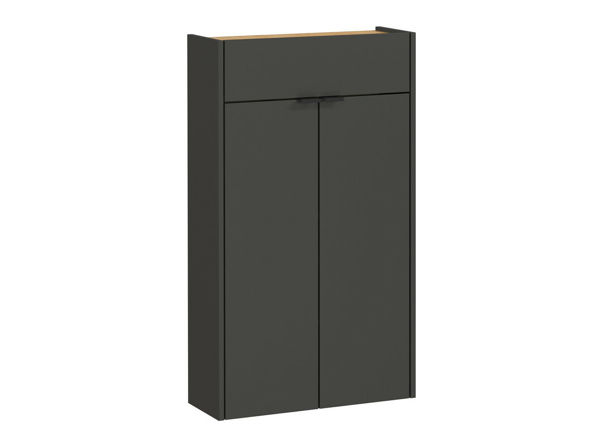 Полка для обуви Cirsale 101 (Графит + Navarra дуб)