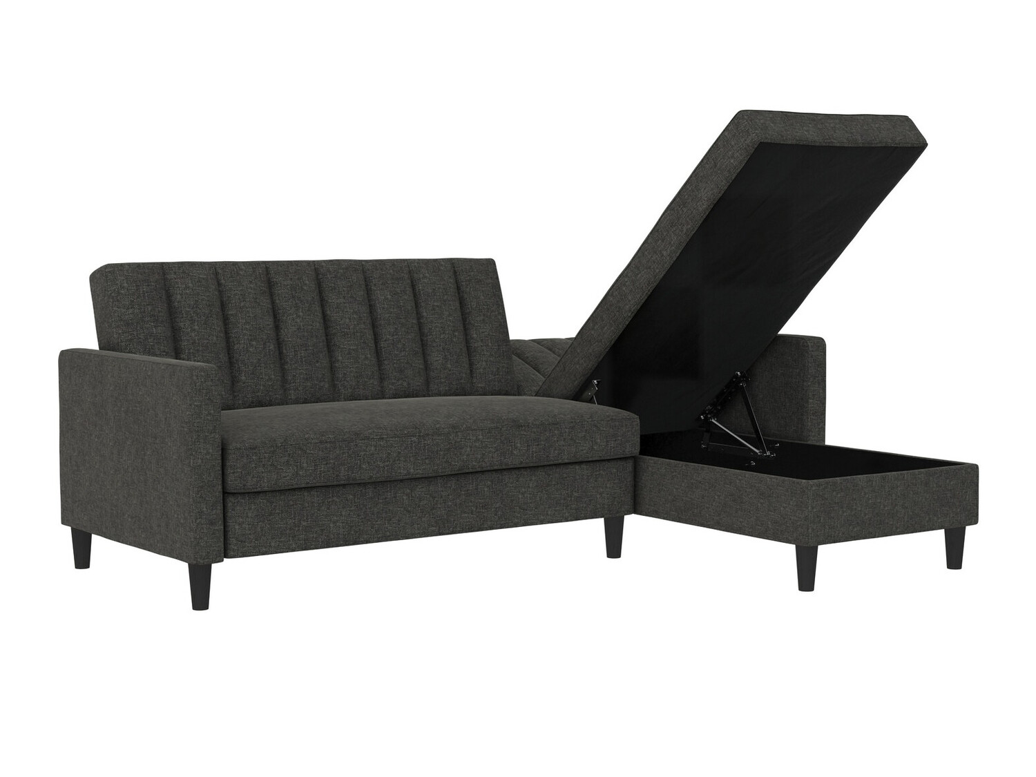 Stūra dīvāns Tulsa 583 (Antracīts)