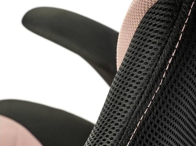 Biroja krēsls Houston 1373 (Gaiši rozā + Melns)