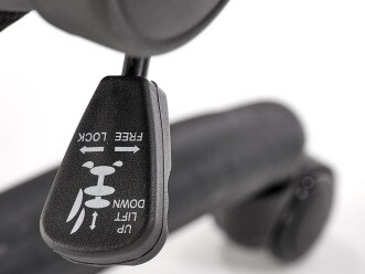 Biroja krēsls Houston 1373 (Pelēks + Melns)