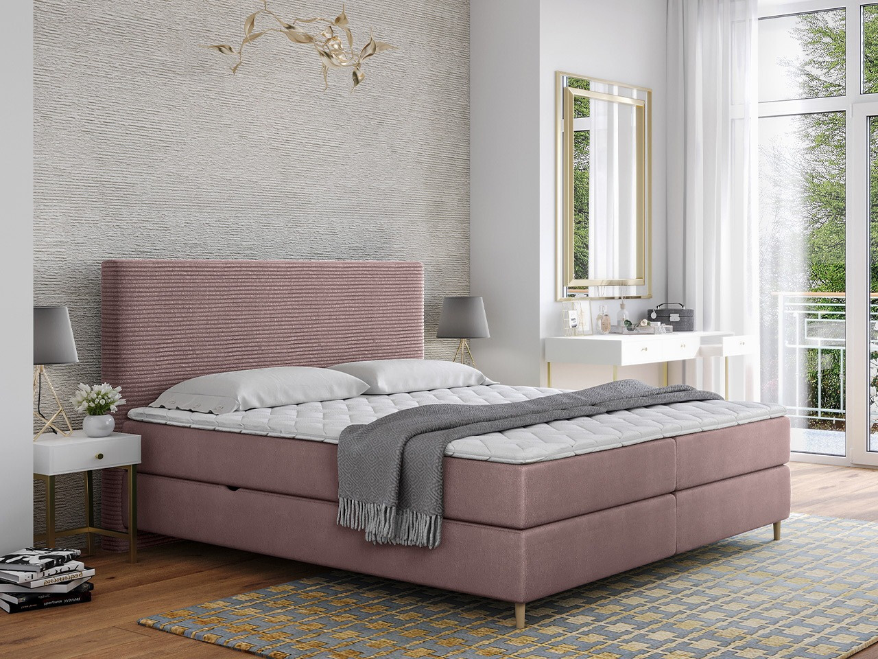 Kontinentālā gulta ComfiDream Miraara (Poso 27 + Kronos 27)