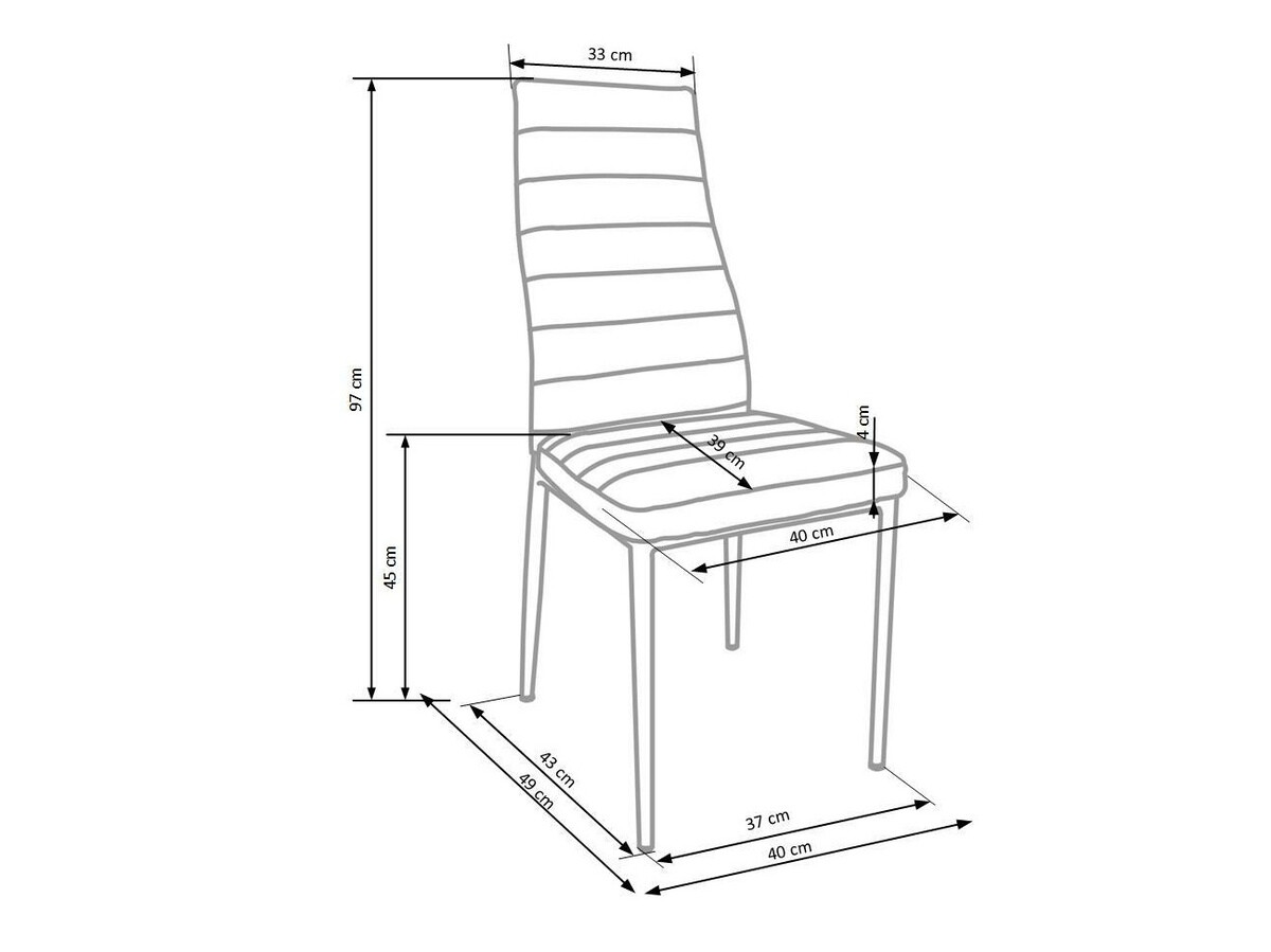 Krēsls Houston 137 (Balts)