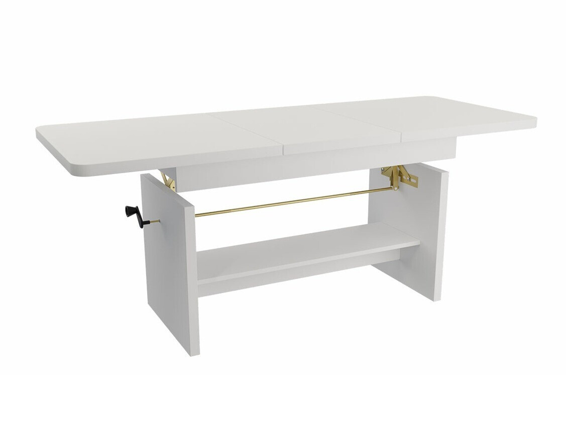 Žurnālu galdiņš transformeris Stanton 108 (Balts)