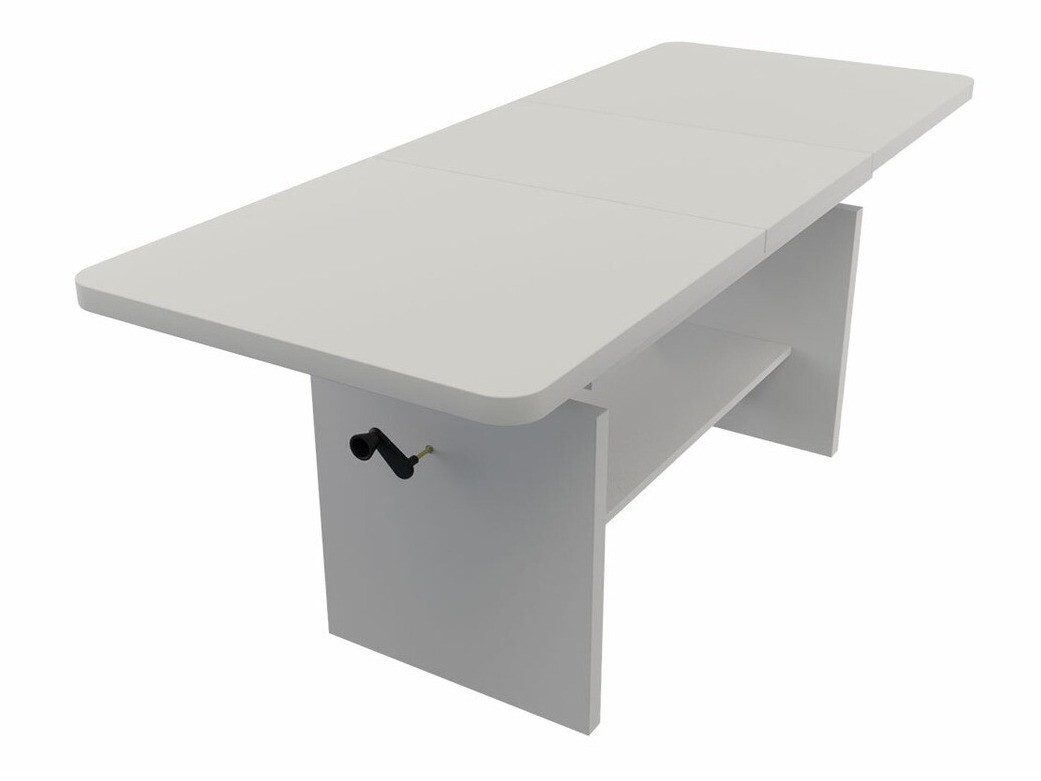 Žurnālu galdiņš transformeris Stanton 108 (Balts)