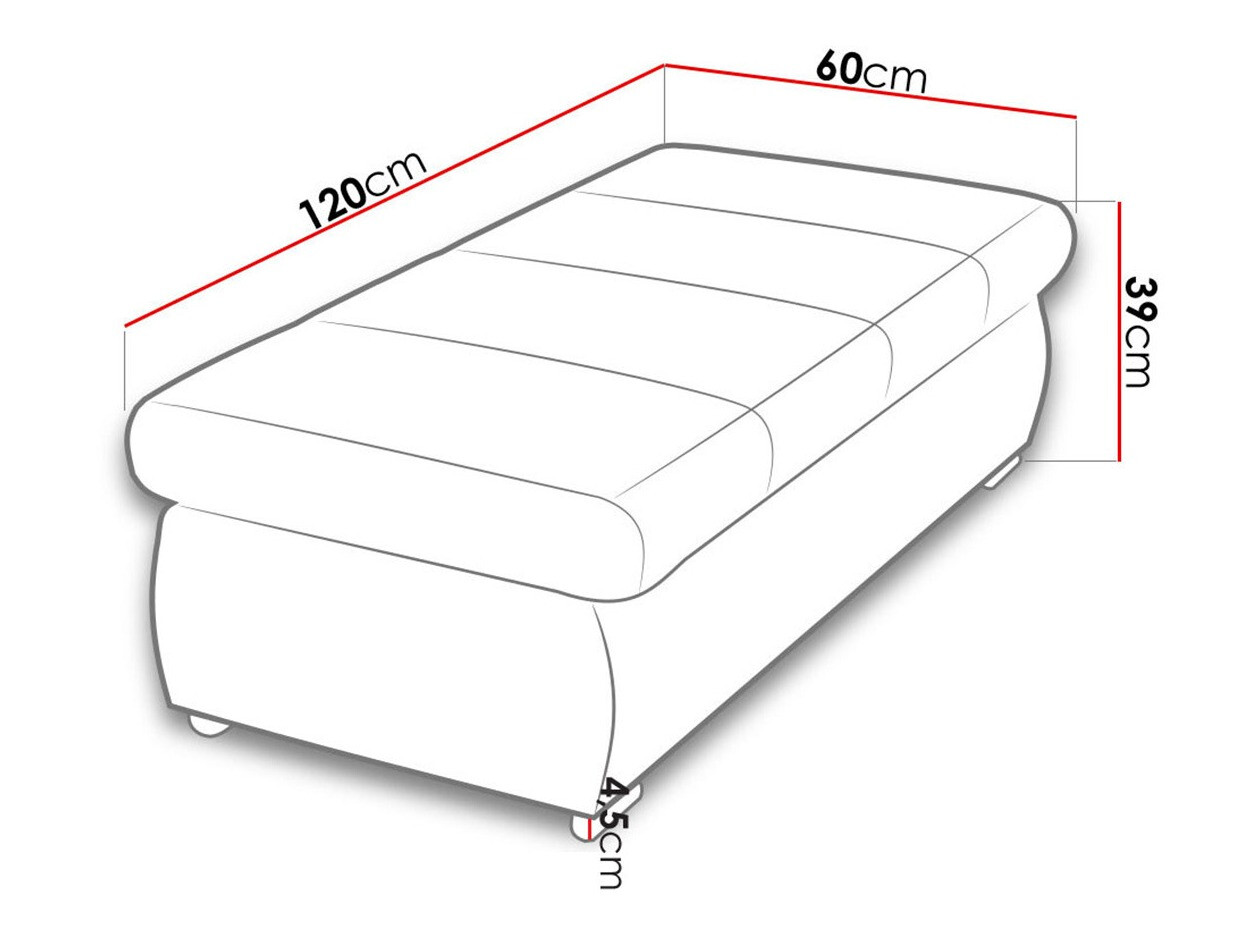 Мягкая скамья Comfivo 123 (Poso 14)
