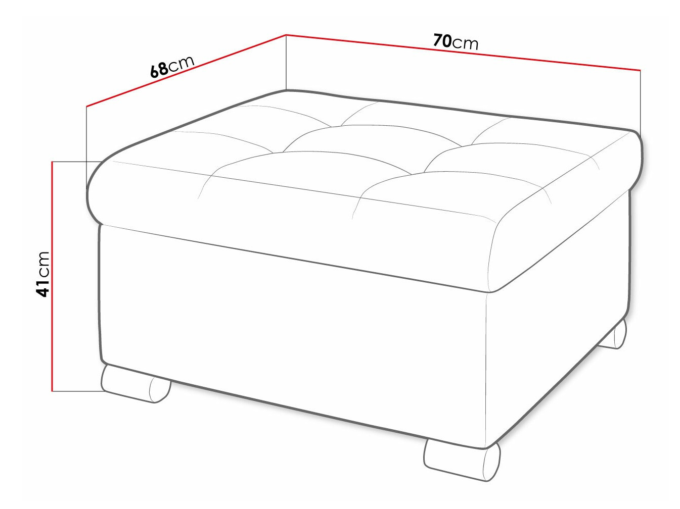 Pufs Comfivo 115 (Poso 100)