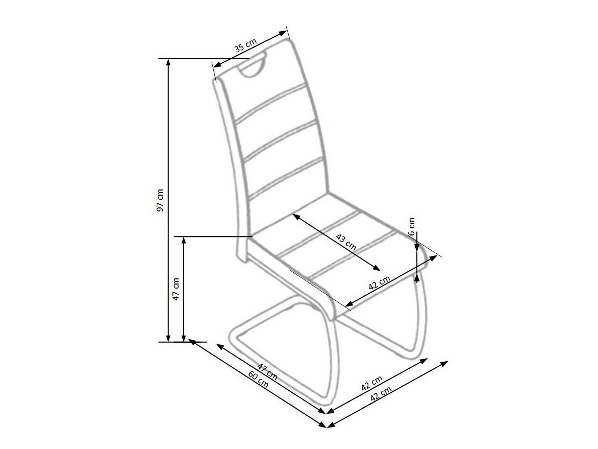 Krēsls Houston 255 (Bēšs)