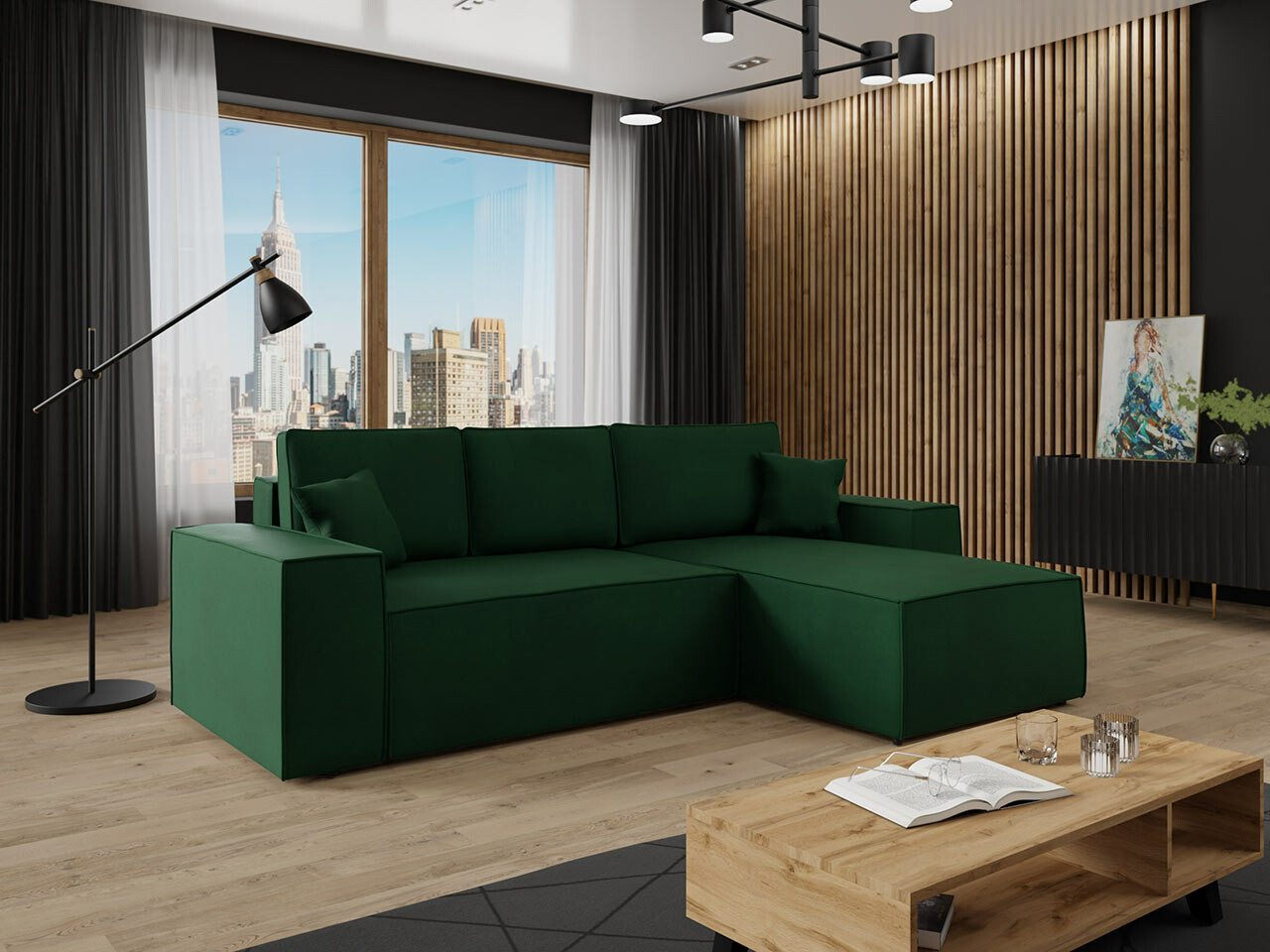 Stūra dīvāns Clovis 108 (Manila 35)