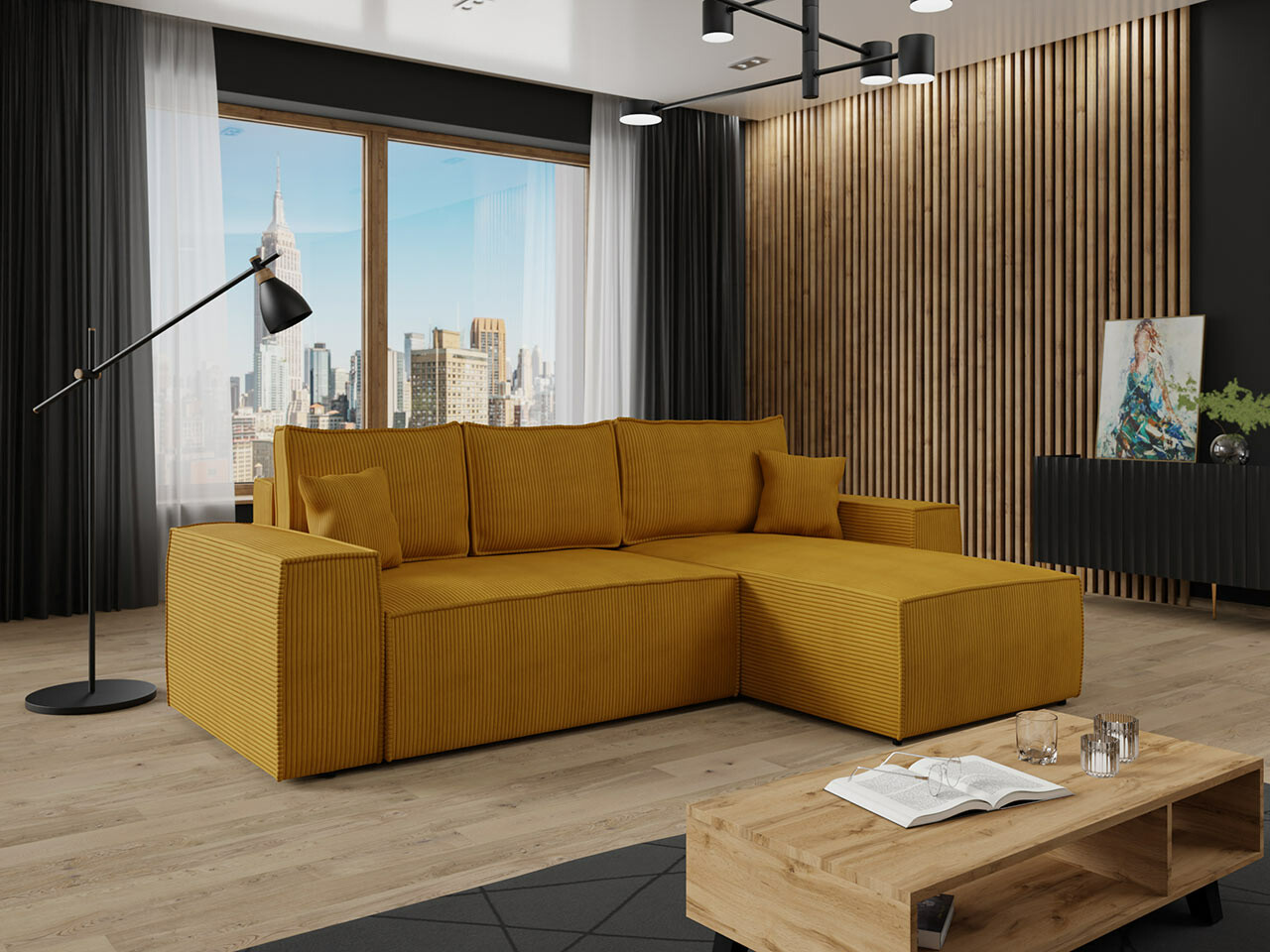 Stūra dīvāns Clovis 108 (Poso 01)