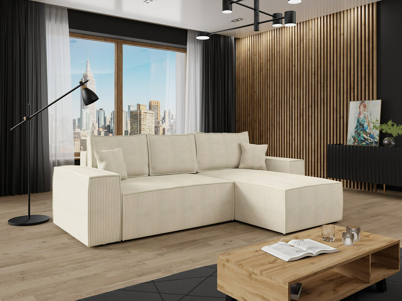 Stūra dīvāns Clovis 108 (Poso 100)