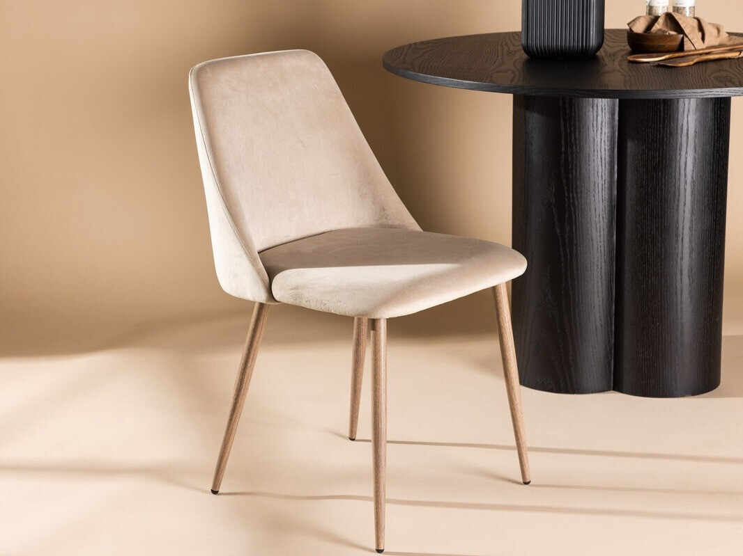 Стул Dallas 3886 (Бежевый + Орех)