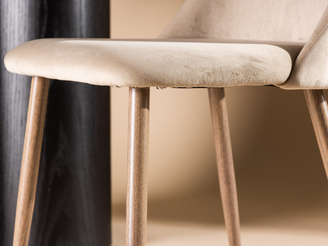 Стул Dallas 3886 (Бежевый + Орех)