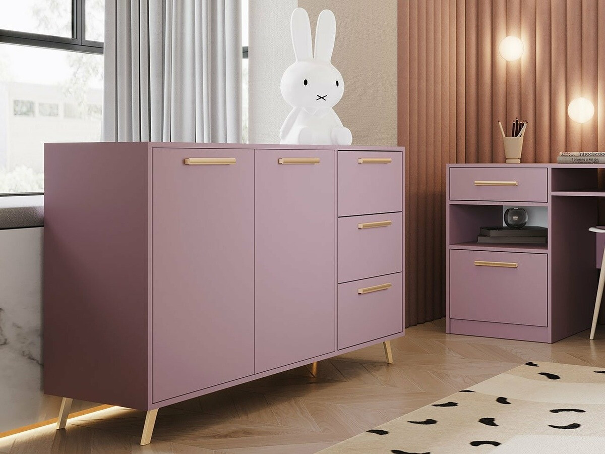 Kumode Dortivu 118 (Violets + Zelta)