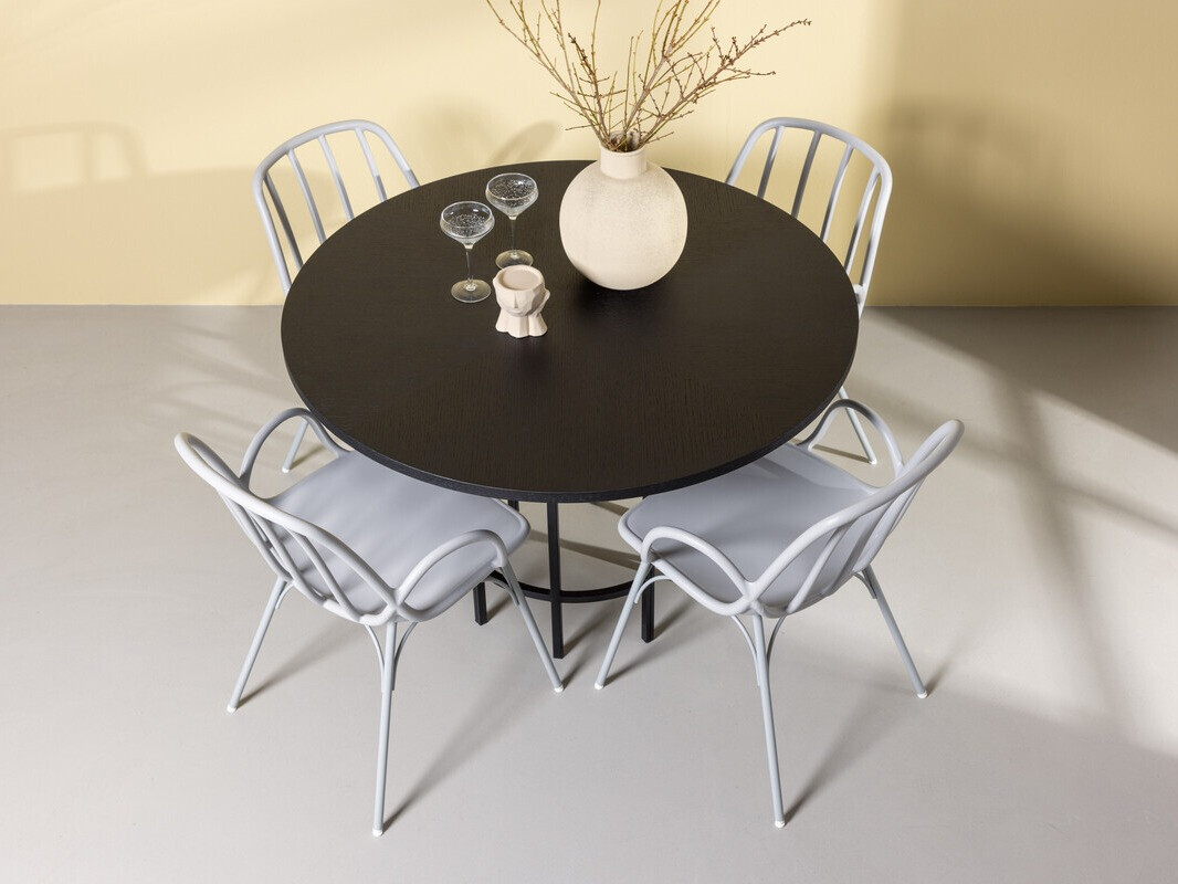 Обеденный гарнитур Dallas 3914 (Светло-серый)