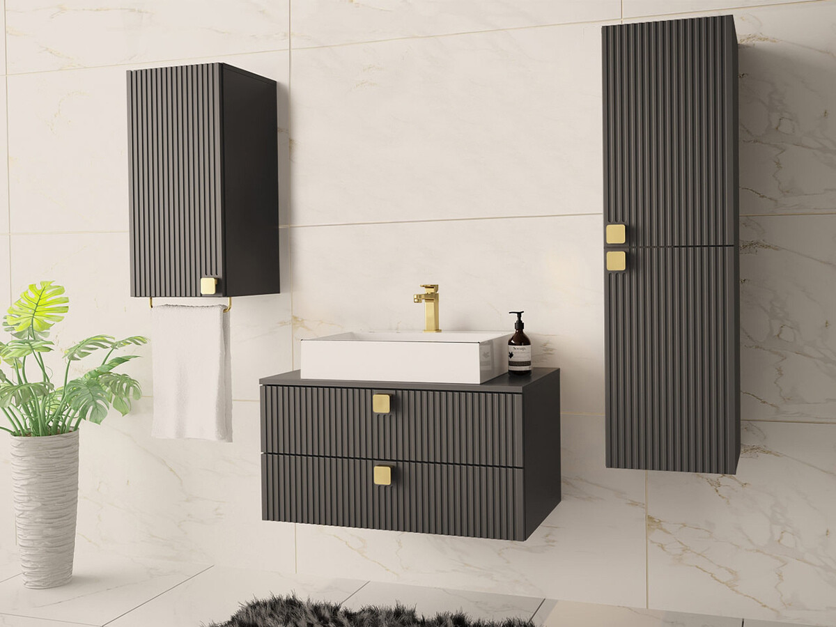 Vannas komplekts Orlvera 105 (Pelēks)