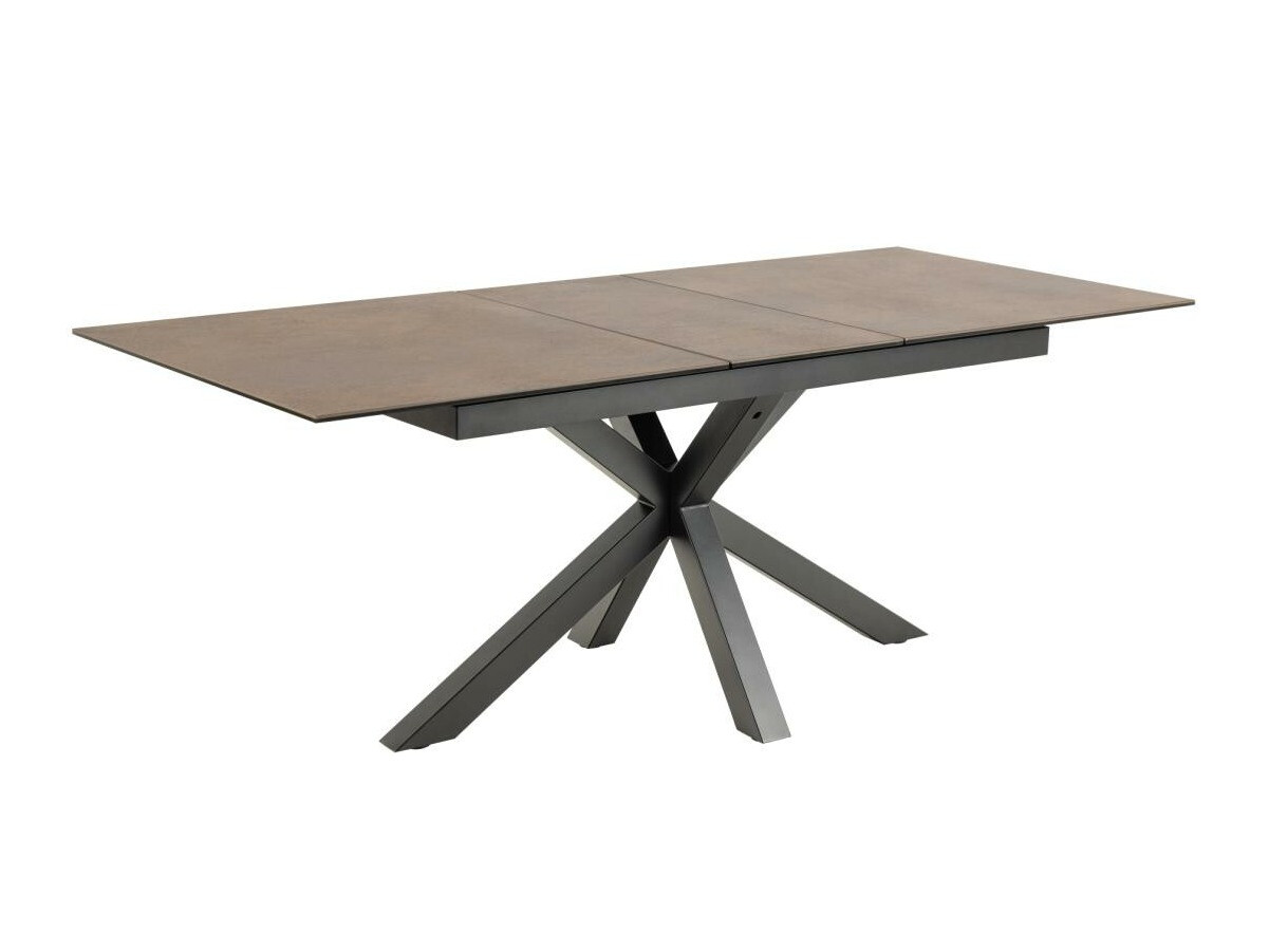 Cтол Norsica 676 (Чёрный + Коричневый)