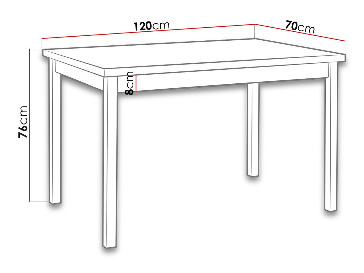 Galds Victorville 119 (Rieksts)