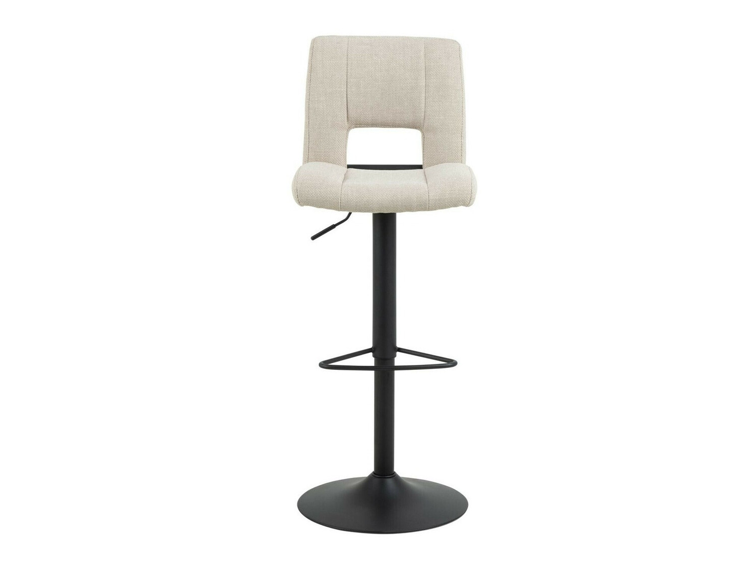 Zemais bāra krēsls Norsica 678 (Bēšs + Melns)