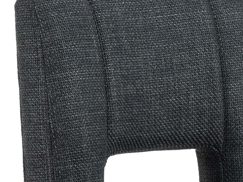 Zemais bāra krēsls Norsica 678 (Tumši pelēks + Melns)