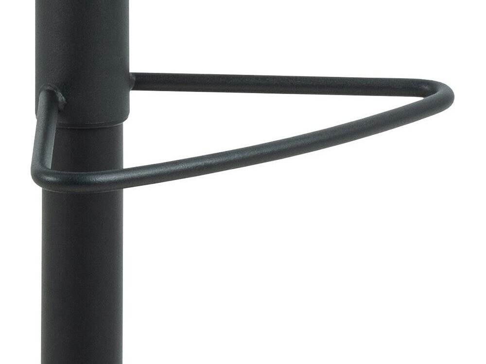 Zemais bāra krēsls Norsica 678 (Tumši pelēks + Melns)