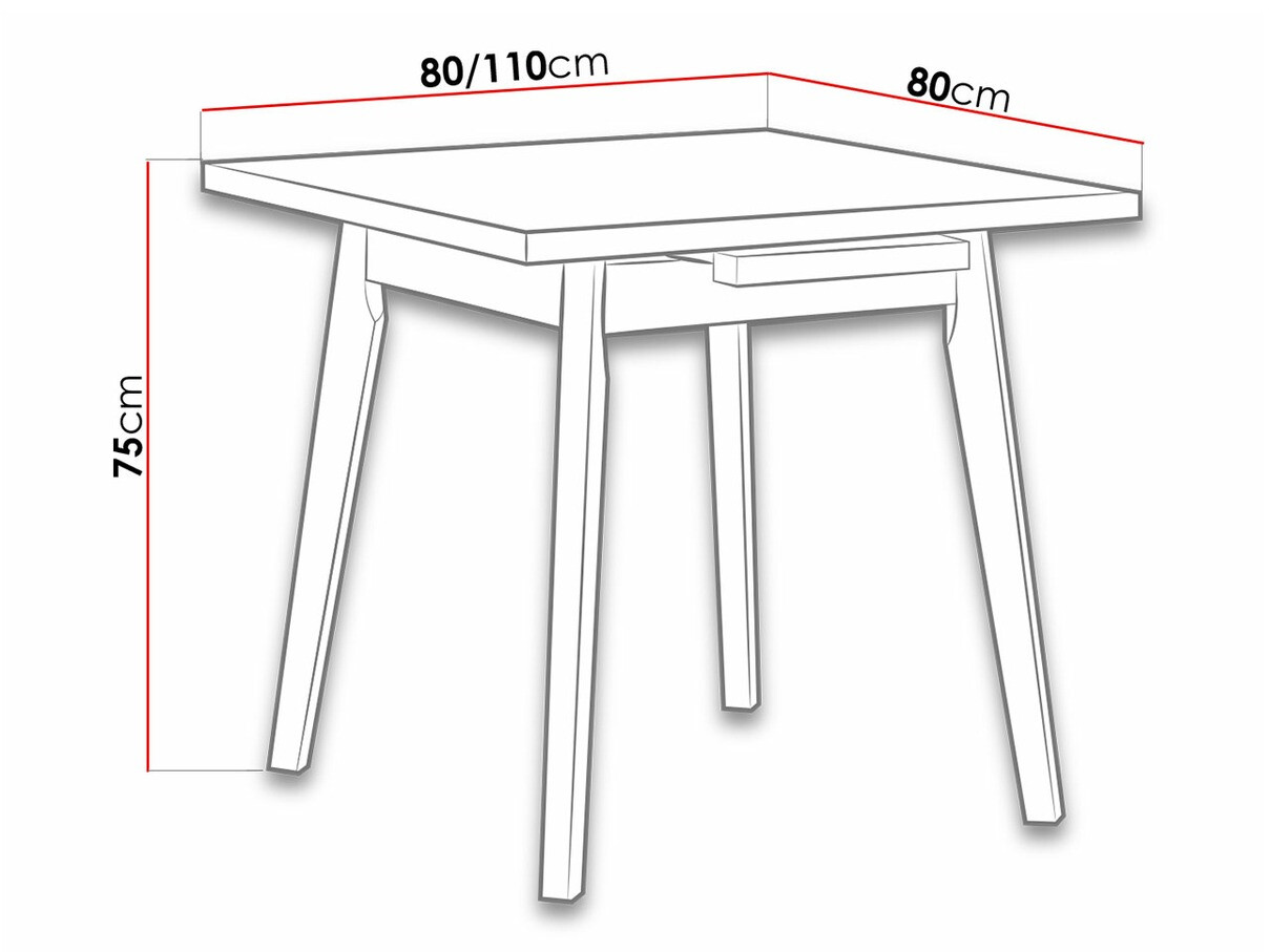 Cтол Victorville 183 (Сонома Дуб)