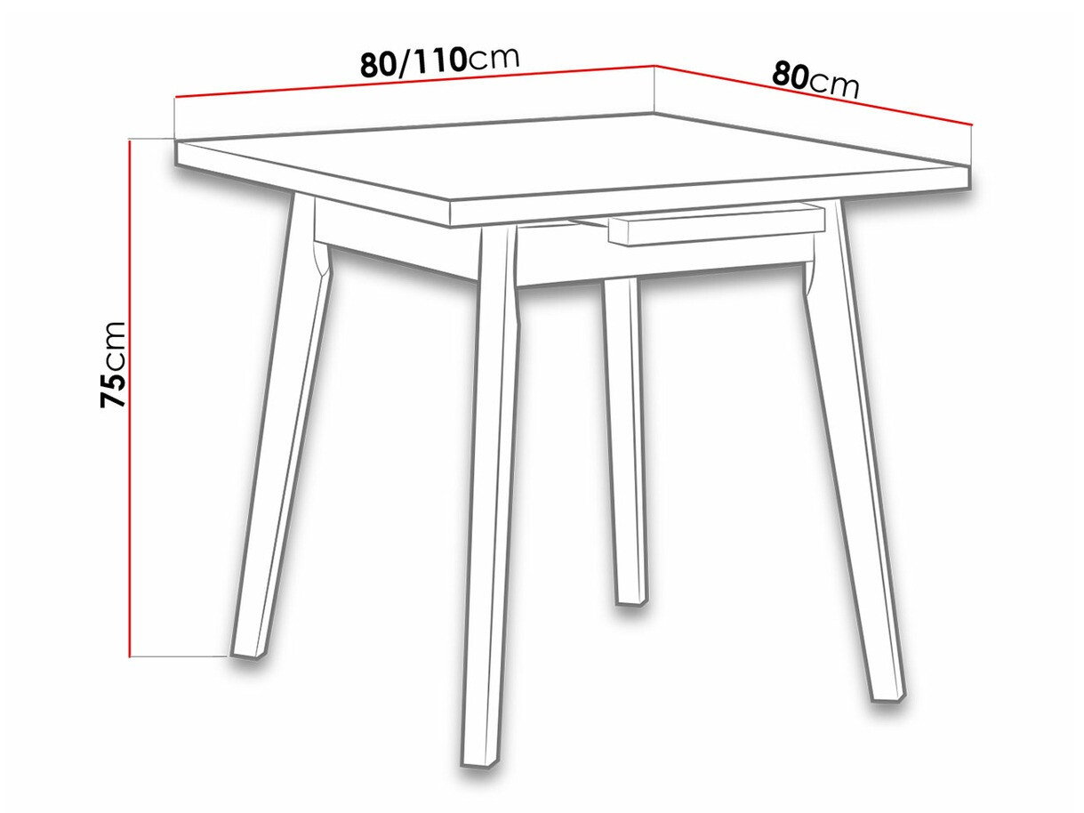Galds Victorville 183 (Sonomas ozols)