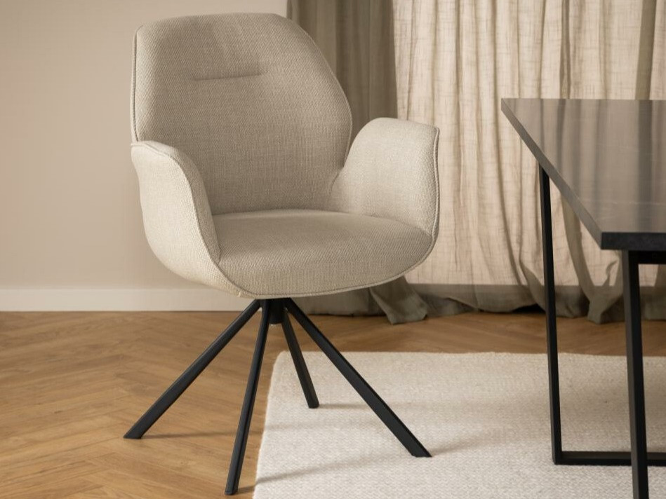 Krēsls Norsica 392 (Bēšs + Melns)