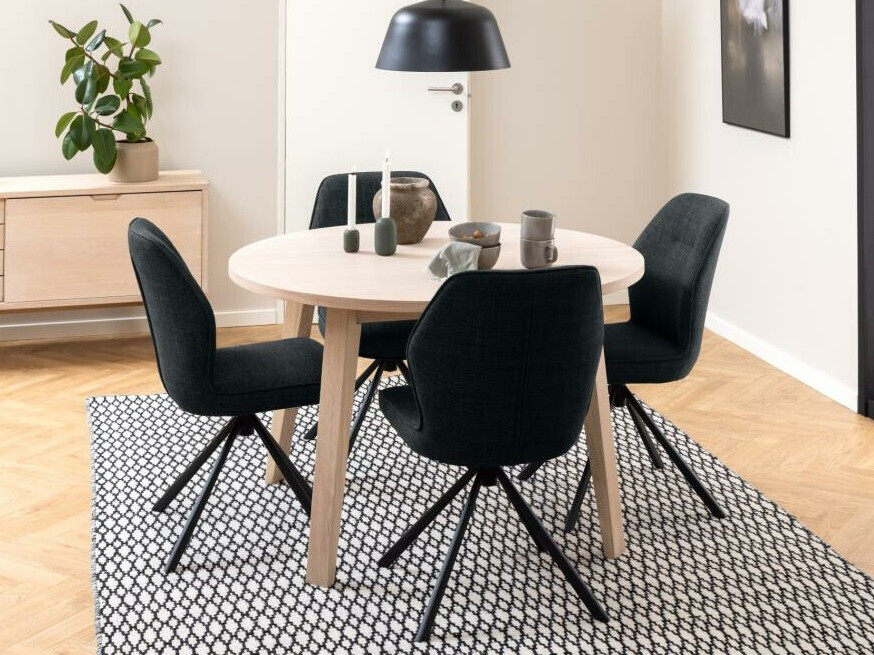 Krēsls Norsica 679 (Tumši pelēks + Melns)