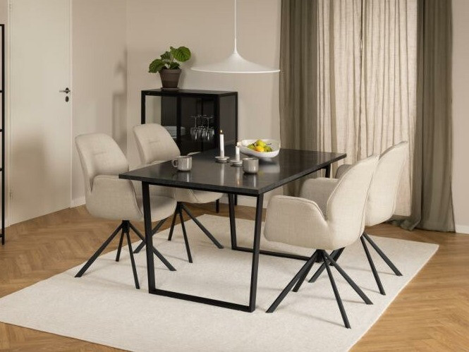 Стул Norsica 392 (Бежевый + Чёрный)