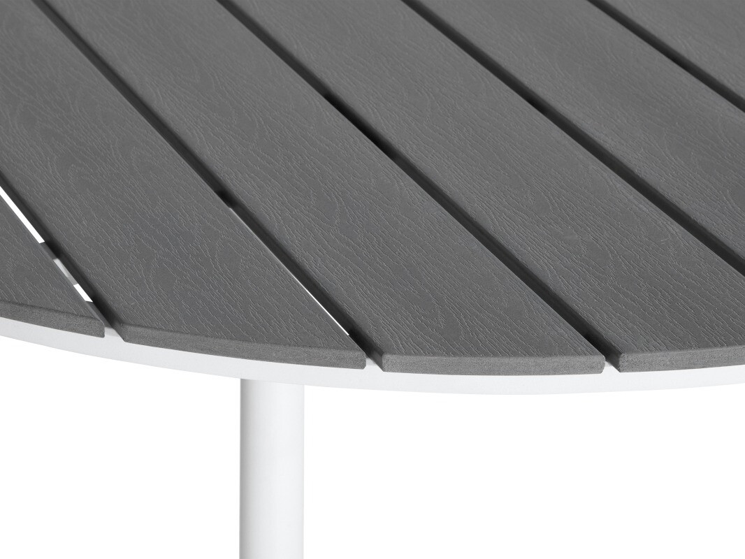 Dārza galds Comfort Garden 1312 (Balts + Pelēks)