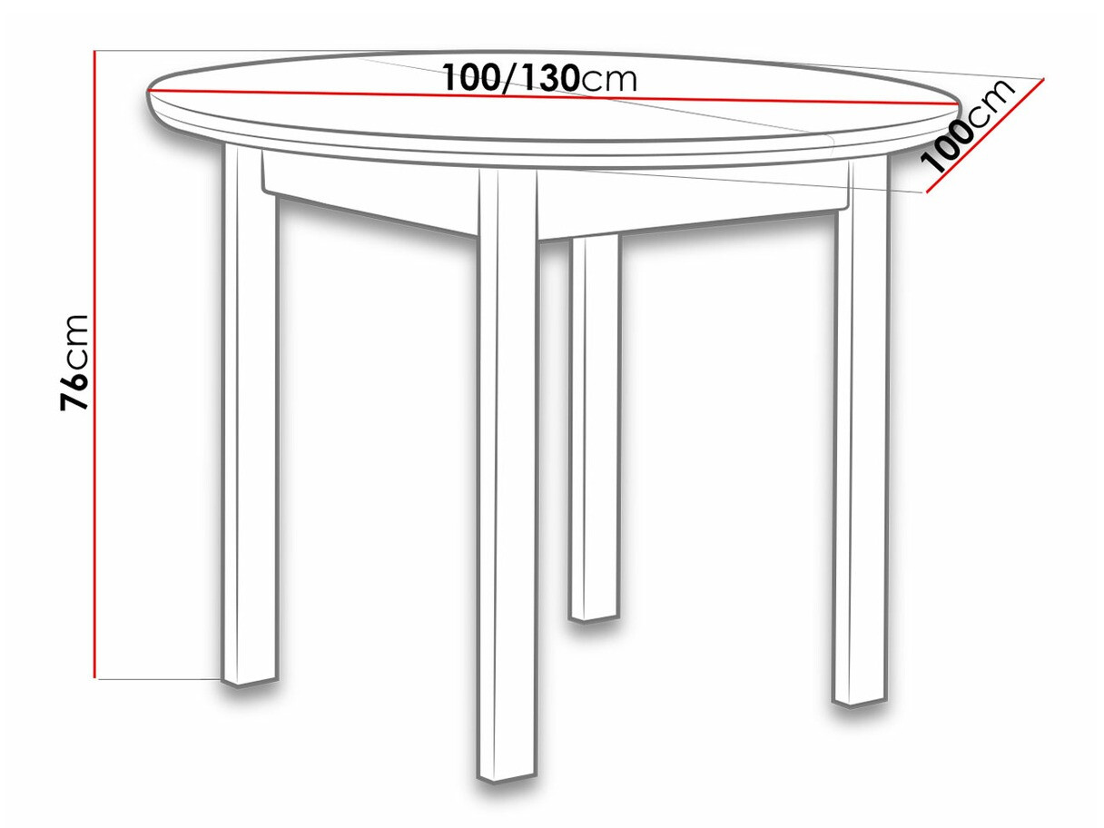 Galds Victorville 107 (Rieksts)