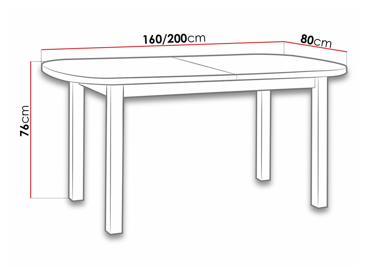 Cтол Victorville 121 (Орех)