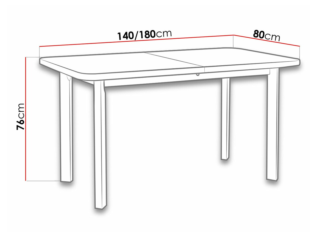 Cтол Victorville 133 (Ольха)
