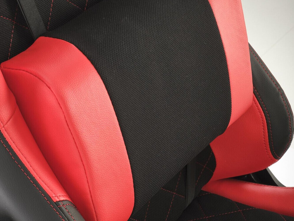 Игровое кресло Houston 1431 (Чёрный + Красный)