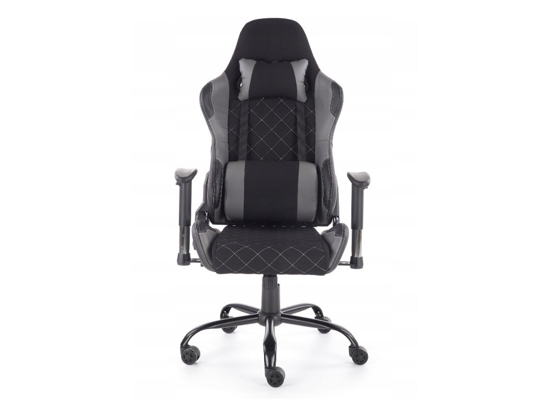 Игровое кресло Houston 1431 (Чёрный + Серый)