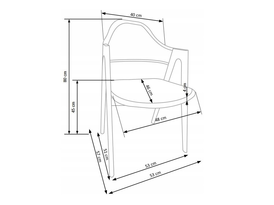 Krēsls Houston 1434 (Krēms)