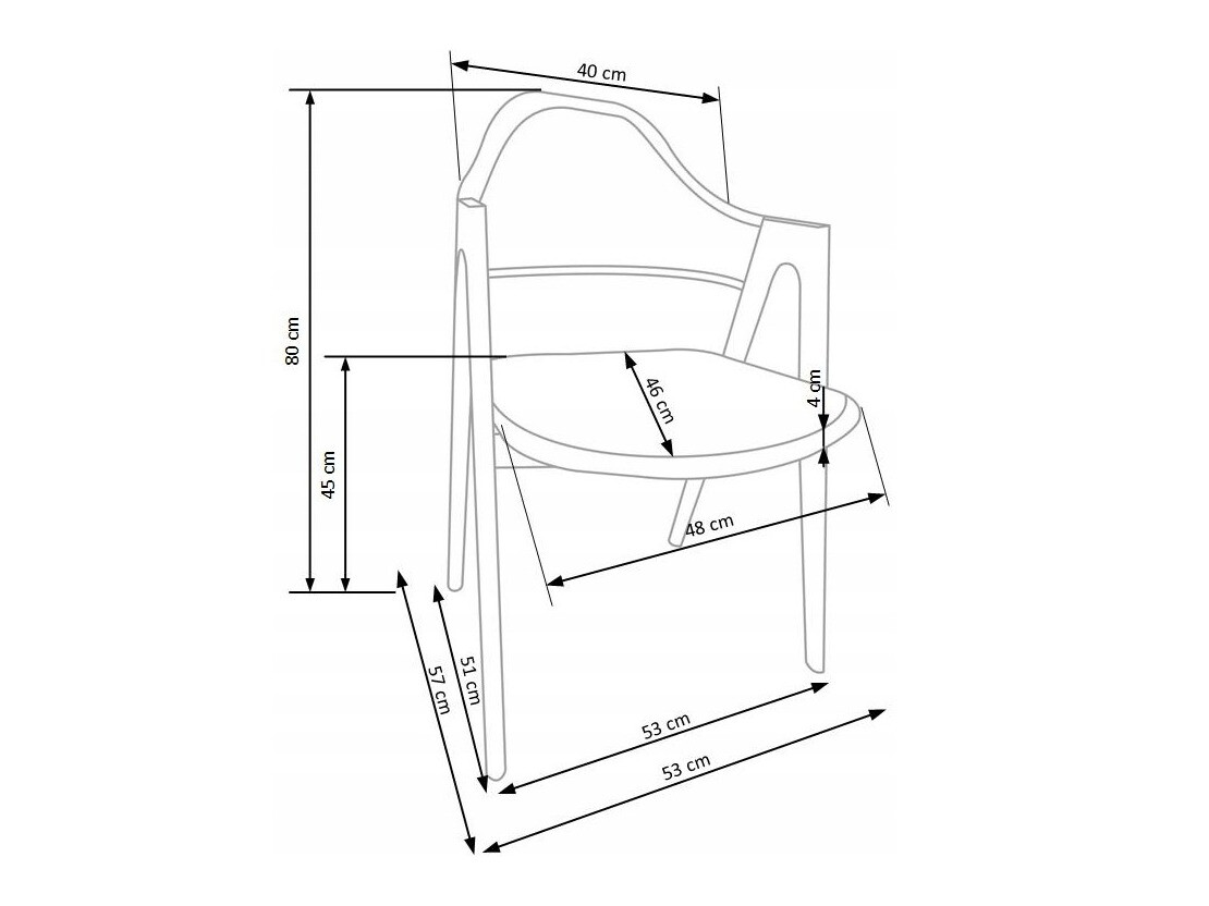 Krēsls Houston 1434 (Pelēks)