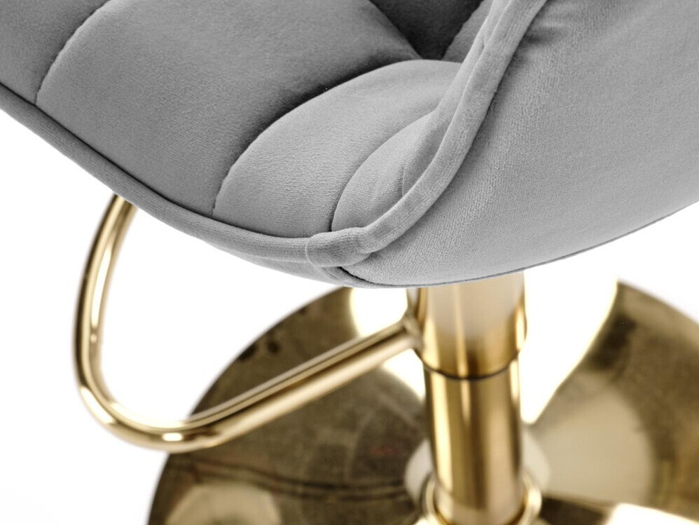 Bāra krēsls Houston 1441 (Pelēks + Zelta)