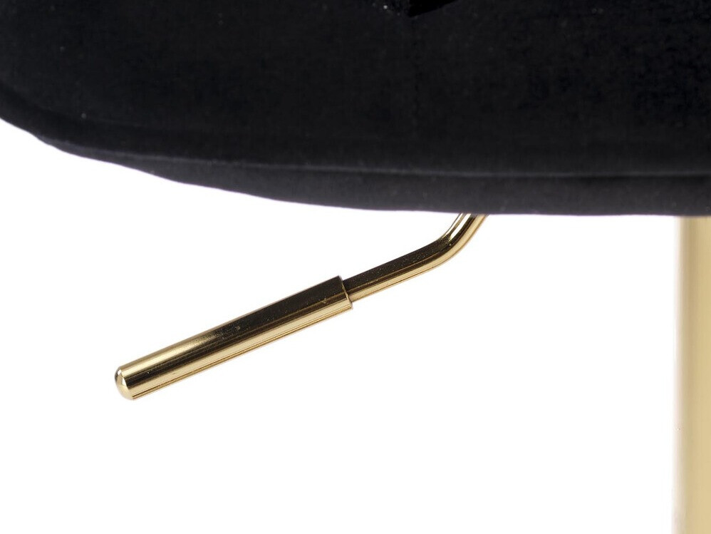 Барный стул Houston 1441 (Чёрный + Золотой)