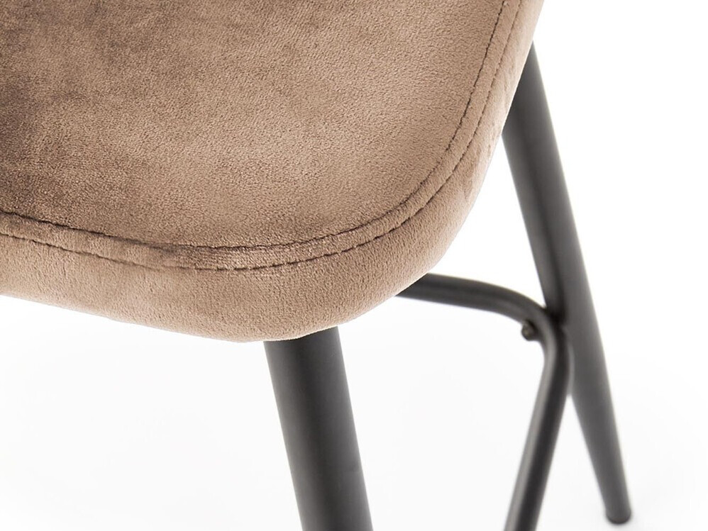 Zemais bāra krēsls Houston 881 (Krēms + Melns)