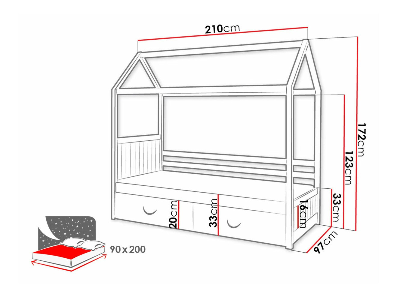 Кровать Henderson 134