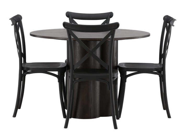 Ēdamistabas komplekts Dallas 3982 (Brūns)